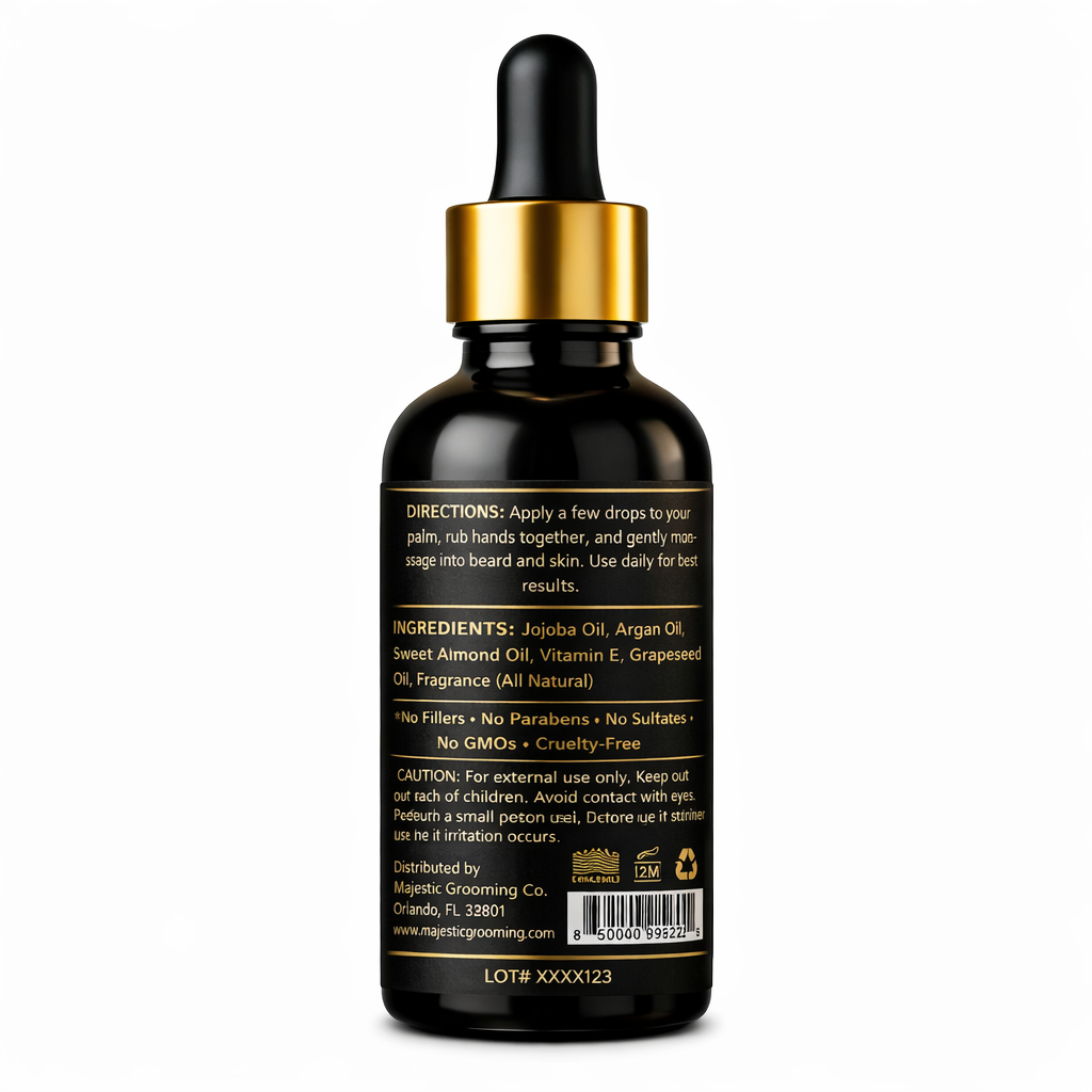 Majestic Beard oil